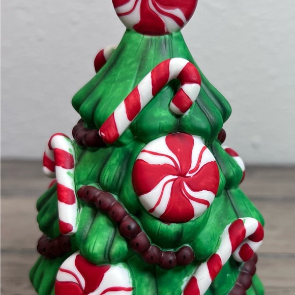 Department 56 Vintage “The Peppermint Tree” Merry Makers Series ~Christmas Tree - Picture 1 of 7